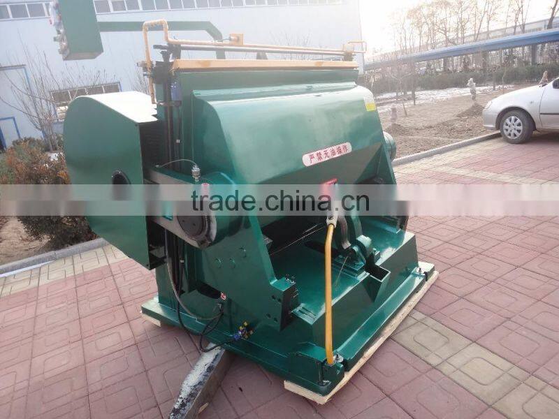New Condition manual die cutting and creasing machine for corrugated carton box