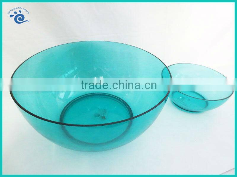 Food Grade Round Clear Plastic Bowl