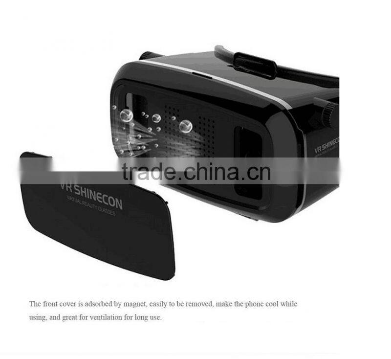 OEM Original Shinecon Virtual Reality 3D Movies Games Viewing Headset Glasses high tech vr shinecon 3d virtual reality helmet