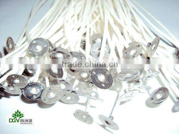 100% cotton tealight paper wick