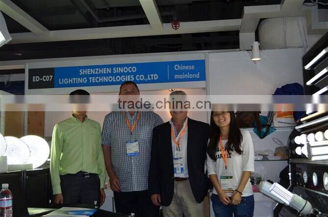 5 year warrant CE RoHS certified Nichia 200w ufo led high bay warehouses with motion sensor