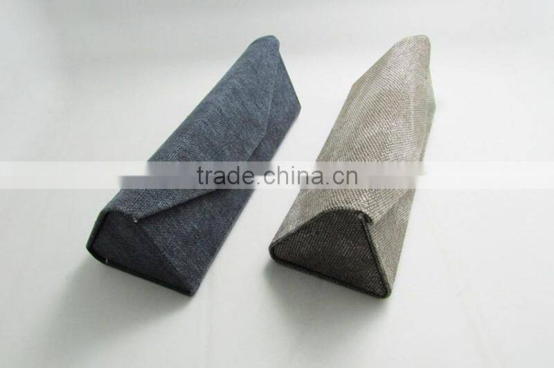 China supplier PU folding eyewear display case