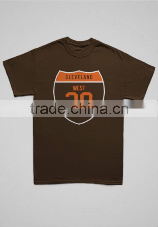 2015 custom 100%cotton T-shirt high quality