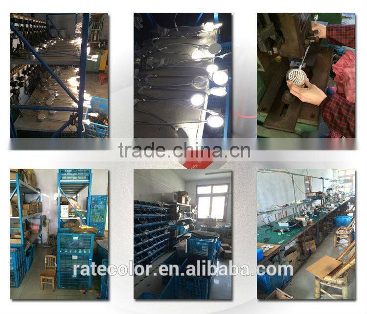 Customized LED lamp with double spotlight and touch switch