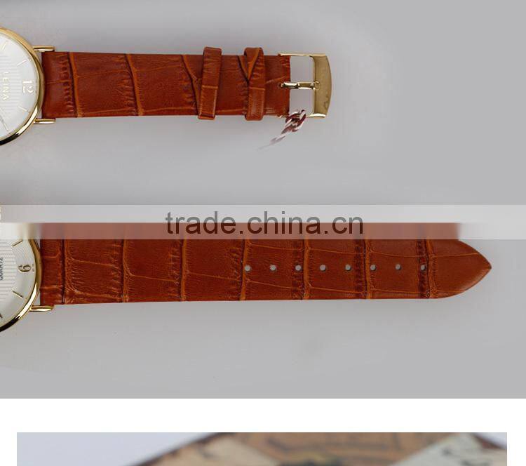 Newest Luxury Automatic Leather Strap Men Wrist Watch Gift