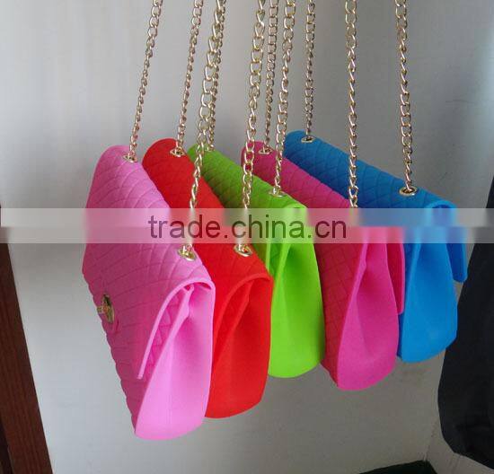 2014 Best promotion gifts MINI silicone portble shopping bag