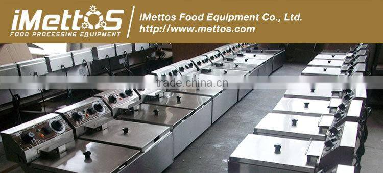 20L S/S Dual tank With oil Drain Valve Commercial General Electric Deep Fryer