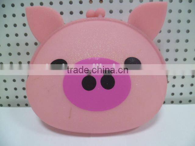 Customized Cheap Pochi Purse Silicone Coin Purse