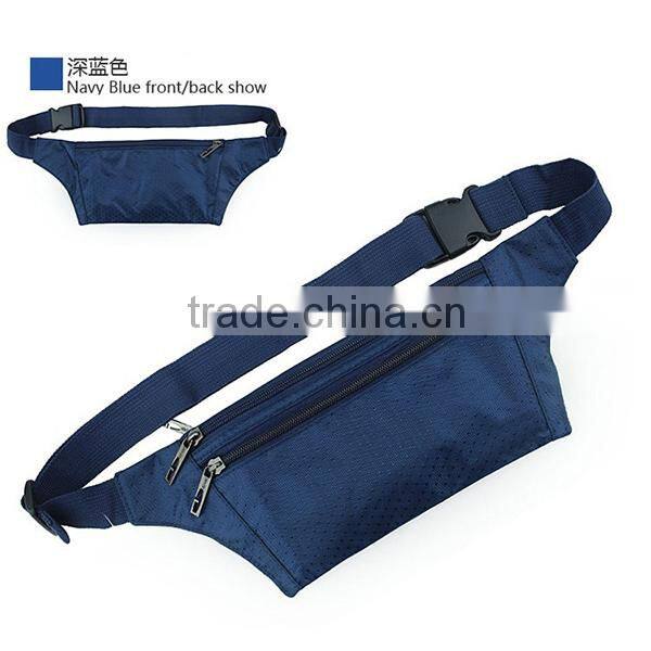 2016 best selling factory wholesale cheap nylon light beautiful colorful sport running waist bag