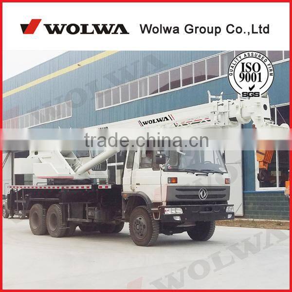 20 ton Used Truck Crane with telescopic boom 5 section for sale