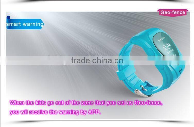 GSM GPRS GPS Locator Tracker Anti-Lost Child Guard for IOS Android Smart Kid Wrist watch