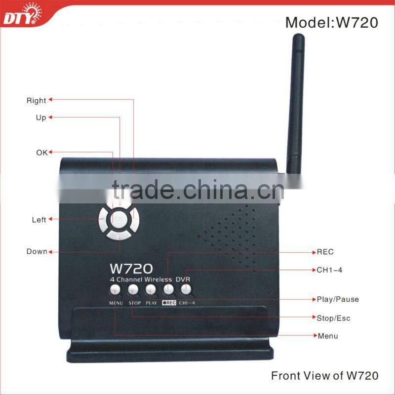Mini wireless cctv dvr for home security, W720