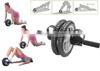 Exercise wheel power roller AB wheel