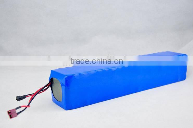 High power 24v 36v 48v lithium ion battery for electric bike