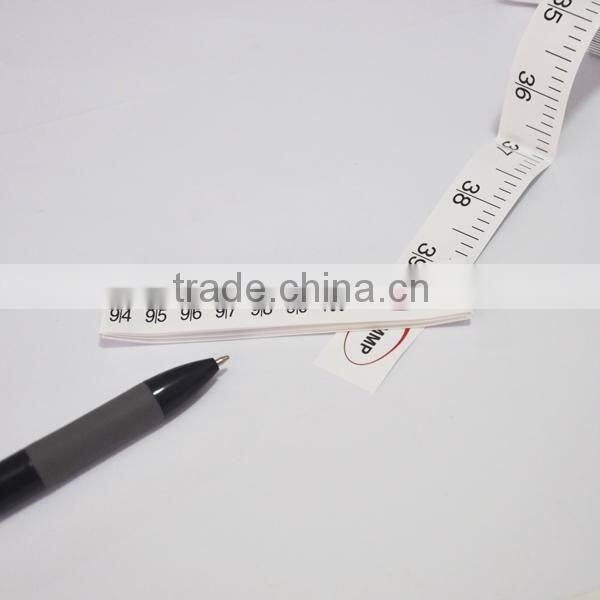 Custom printed paper measuring tape with your logo