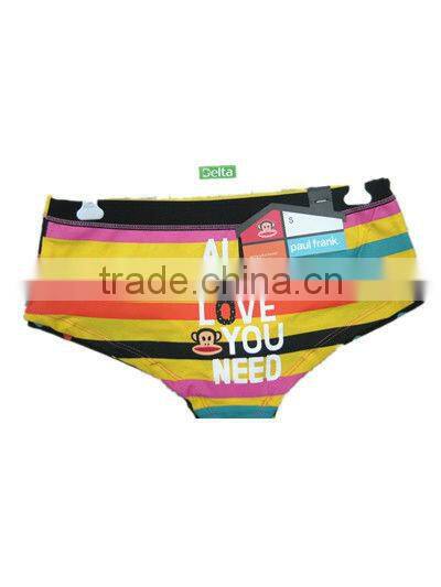 kids underwear stripe girls briefs wholesale printed kids girls briefs
