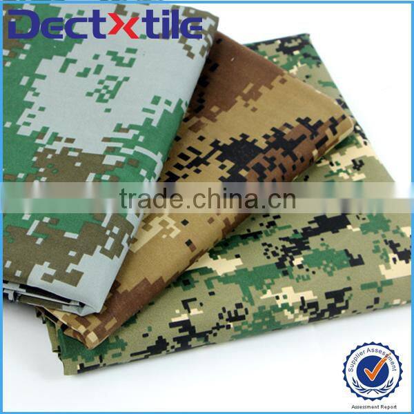 polyester and cotton camouflage camo printing fabric for soldiers