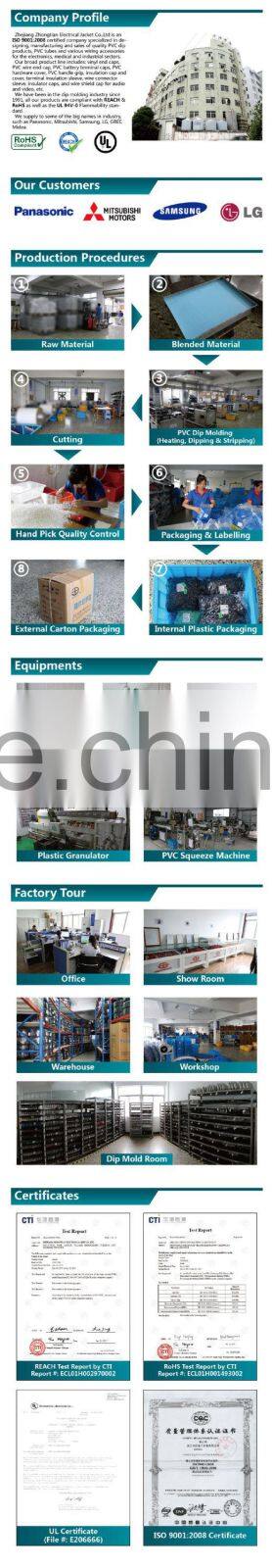 Soft Plastic Flag type Insulated Sleeves