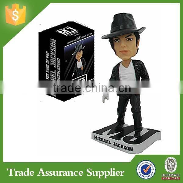 Hi-Q Customized Resin Mini Michael Jackson Bobblehead Souvenir
