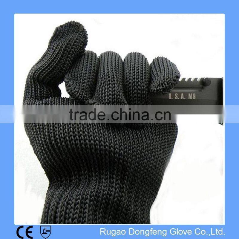 EN388 Stainless Steel Wire Mesh Cut Resistant Mechanic Gloves Level 5 Protection