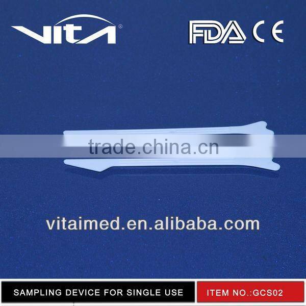 Sampling device for single use Cervical Spatula with CE/FDA/ISO