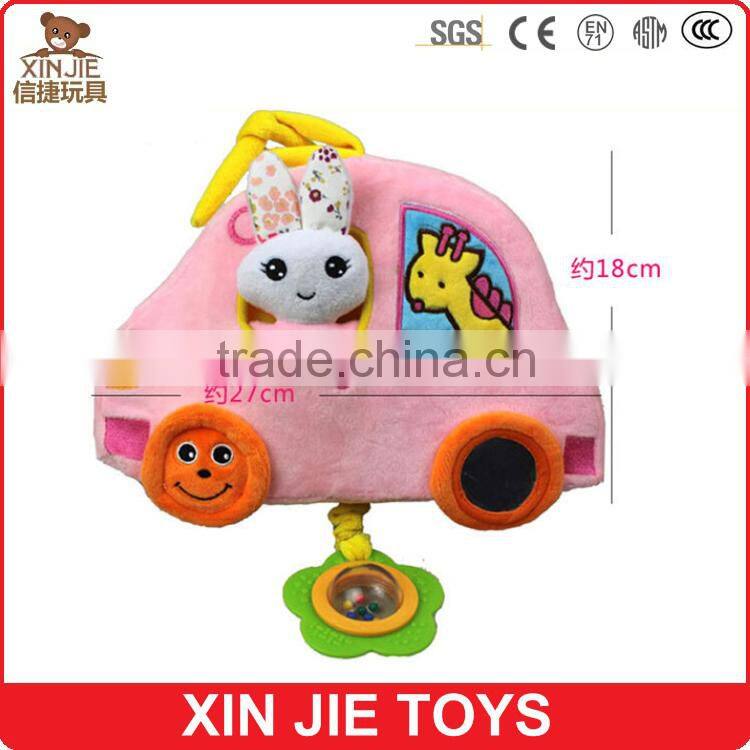 custom plush hanging musical baby musical toy