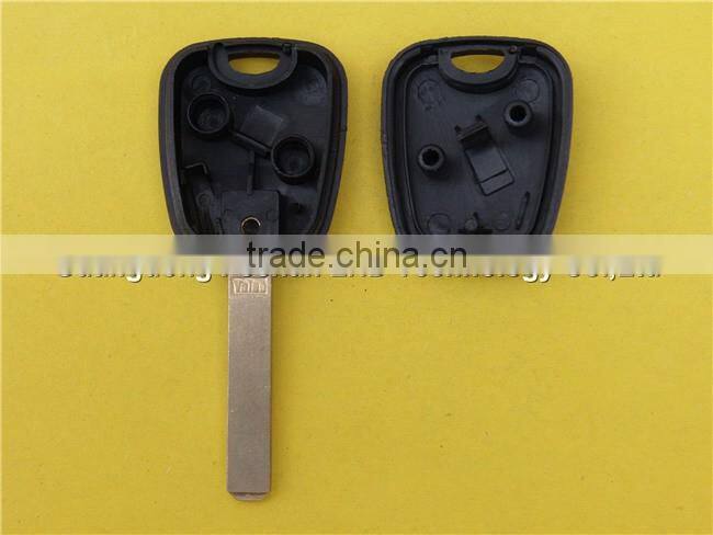 307 with groove and logo for high quality car key transponder chip peugeot key case cover shell blank