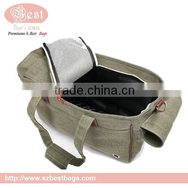Canvas pet travel shopping bag