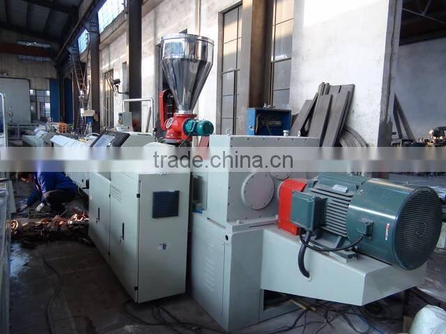 WPC window and door profile production line