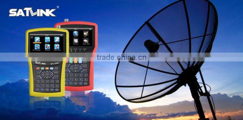 Newest Satlink WS-6916 HD Digital Satellite Meter Locator Satellite Finder WS6916 DVB-S/DVB-S2 MPEG-