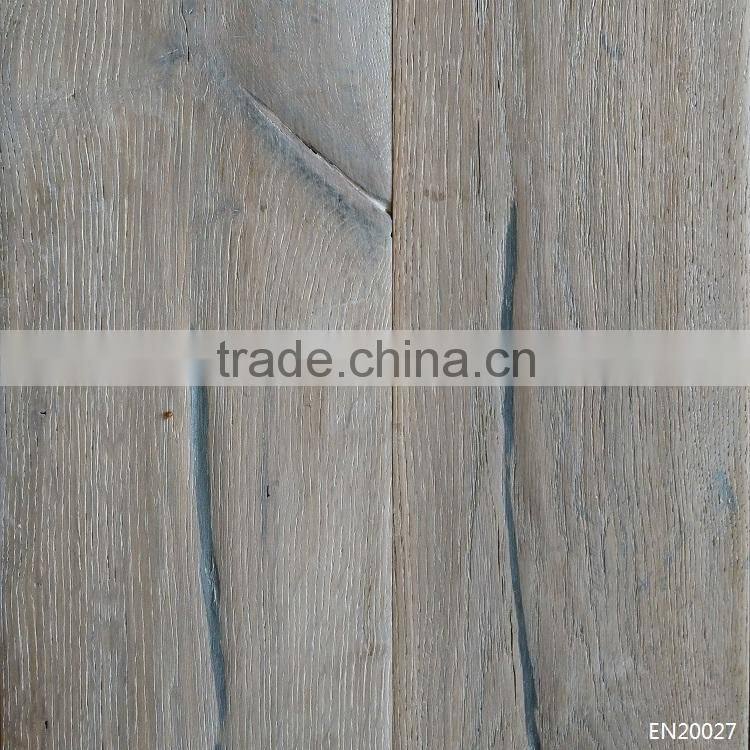 Antique Style Smoked White Oak Timber Flooring