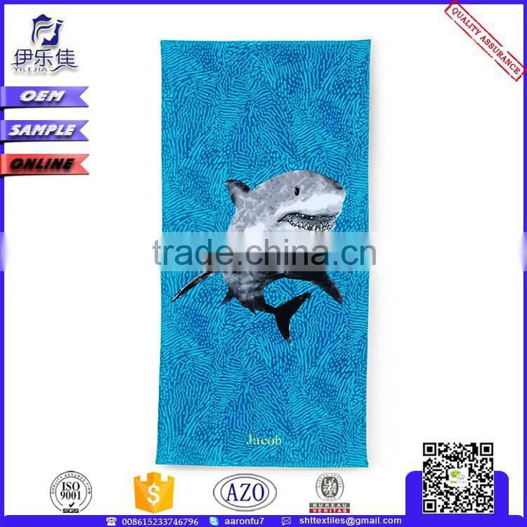 fiber reactive hulk landscape printed beach towels