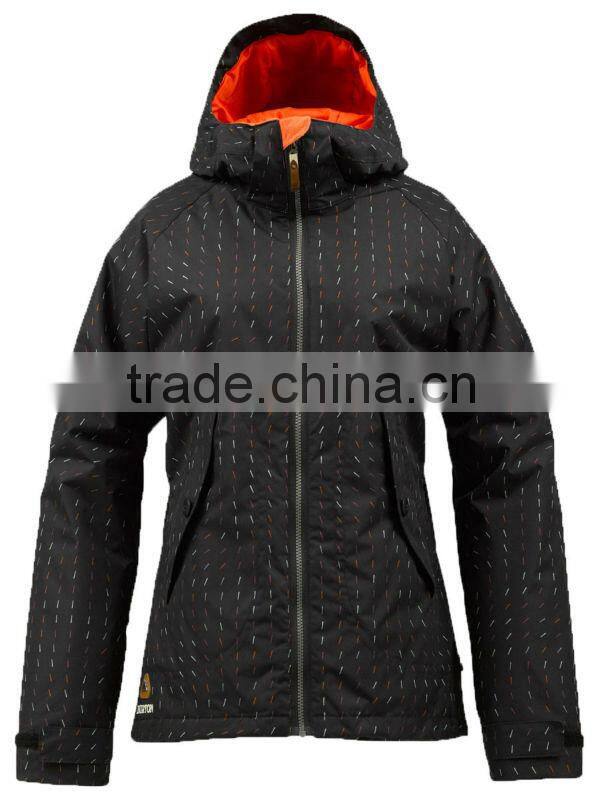 100% nylon hot and trendy style women's professional ski wear