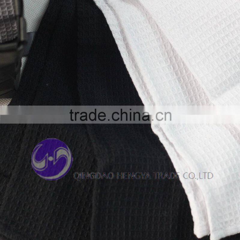 China Manufacturer wholesale yarn-dyed waffle weave cotton gift packaging kitchen towel