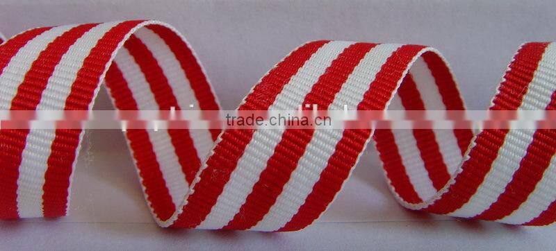 rainbow Polyester Woven Ribbon