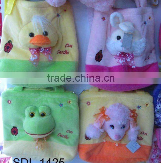 Most Popular High quality stuffed plush Toy Animal backpack,school backpack