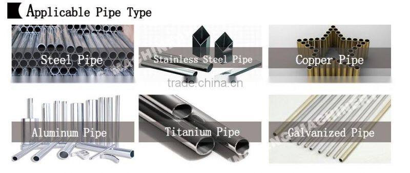 3 Rolling Wheels Vertical Type Stainless Steel Pipe Rolling Machine