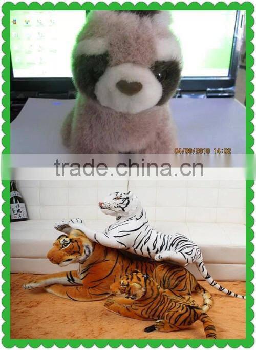 2015 acrylic printed animal faux fur fabric