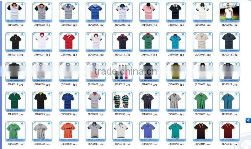 casual 100% cotton heavy weight polo shirt