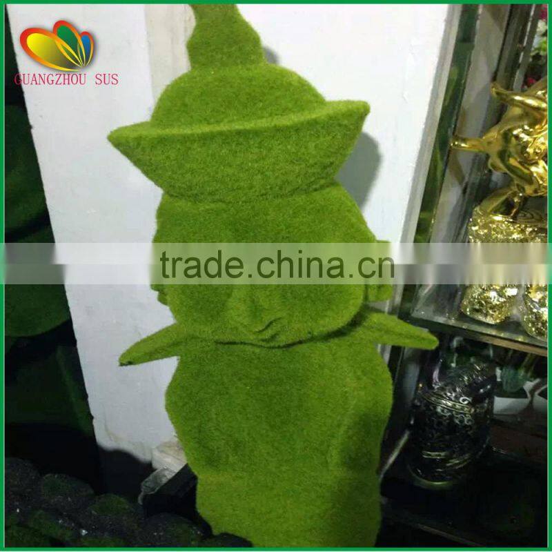 2015 Chinese cheap mini artificial landscape grass animal for garden decoration