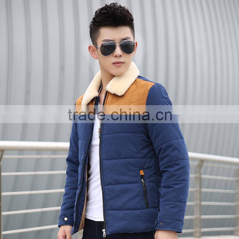 Custom new style men goose down winter jacket