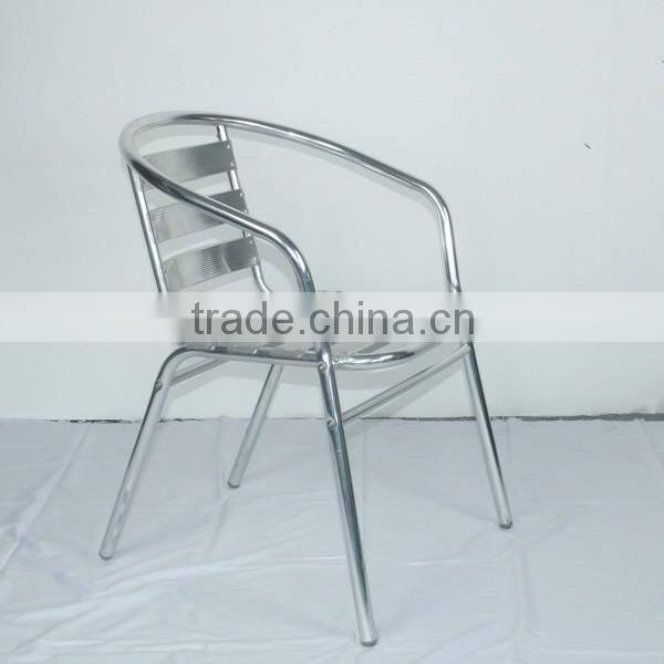 00 outdoor futniture colorful aluminum stacking garden dining chair YC001A