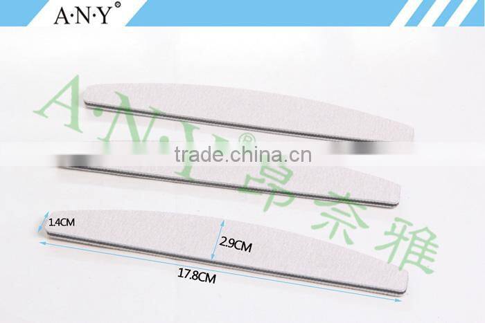 Professional Nail Art Polishing Tools Harbor Bridge Shape Paper Zebra Nails FIles