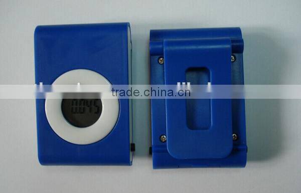 New Designed Multifunction Digital Calories Pedometer with iPod design, Digital Multifunctional pedometer