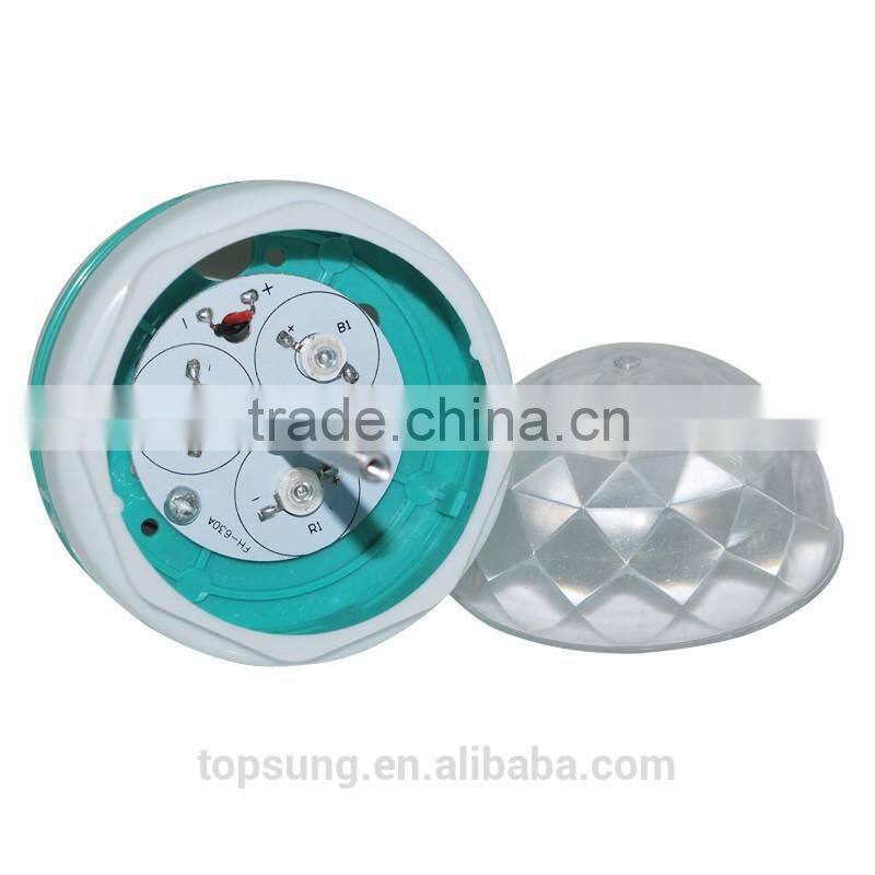 magic rgb led full color rotating lamp B22 base