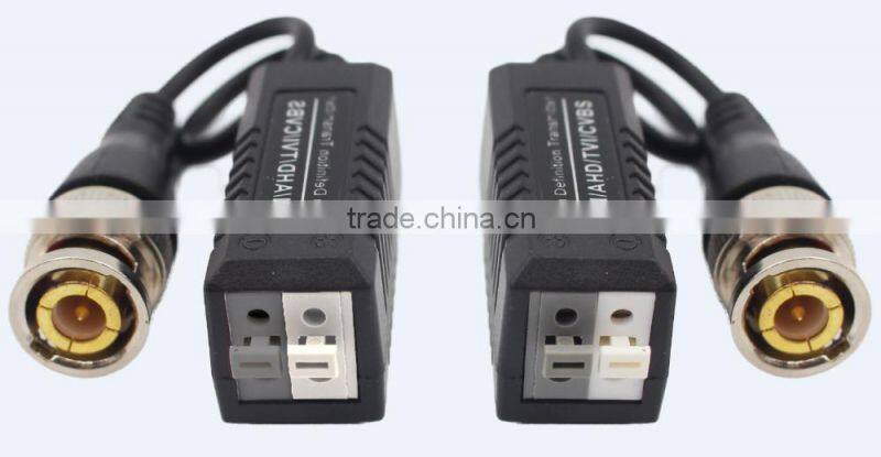 UTP twisted pair 1 channel passive CCTV HD CVI TVI ahd video balun