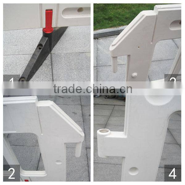 Widely used Plastic Crowd Control Barrier, 2M Long Fencing