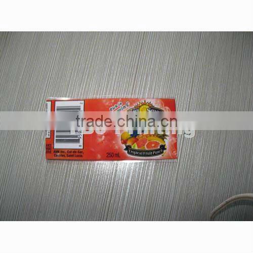 2016 pvc clear shrink film label