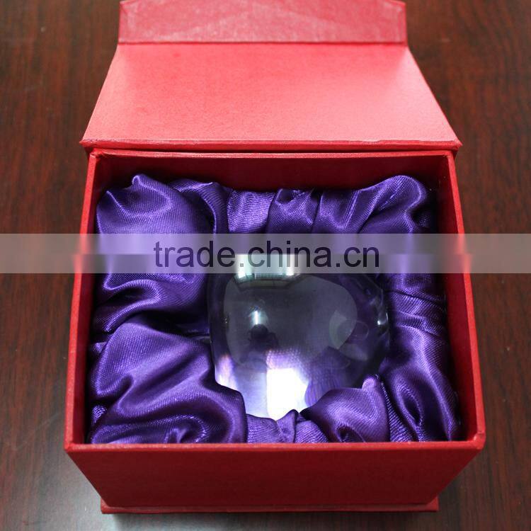 Wedding souvenir & birthday gift decorative crystal apple