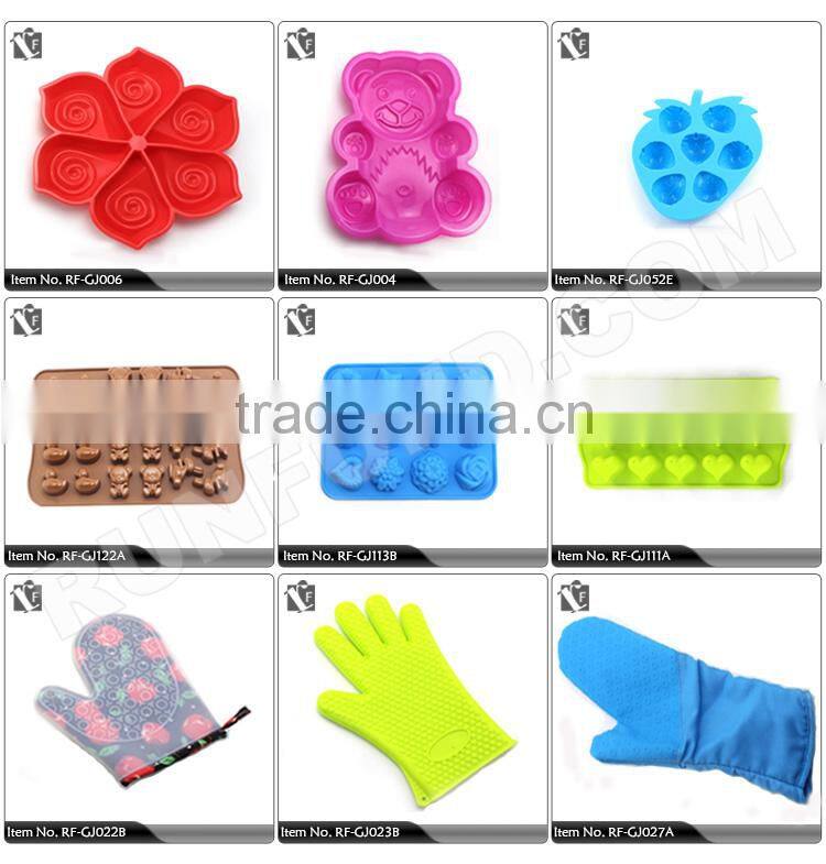 Various Silicone Carton Animal Ice Tray of Purple